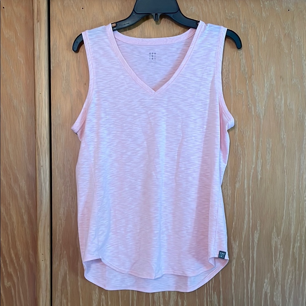 Title nine Pink Tank Top with V-Neckline